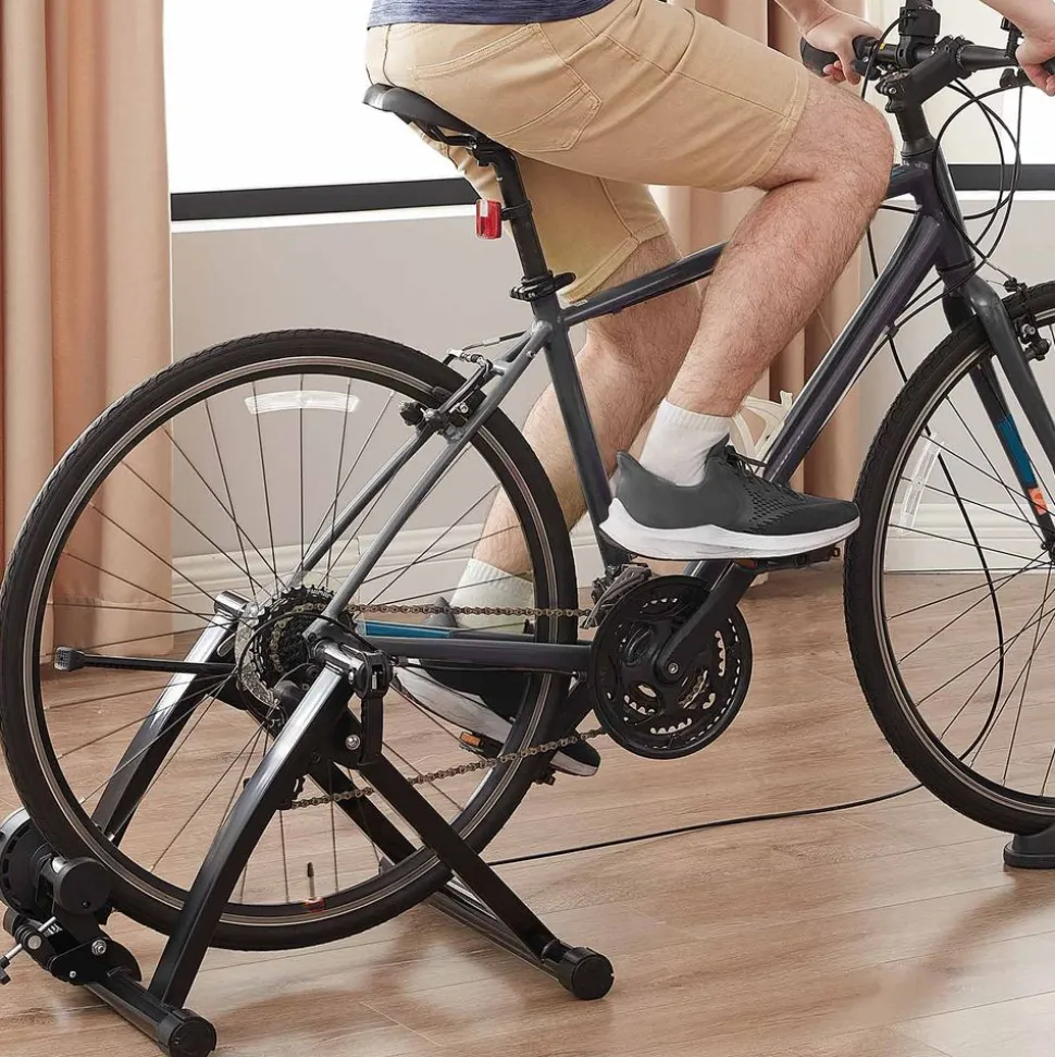 Cheap SONGMICS Pied d'atelier vélo bleu Noir