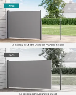 Best SONGMICS Piquet ancrage store Noir