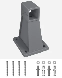 Sale SONGMICS Piquet de sol pour store latéral Gris