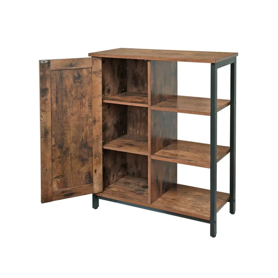 Store SONGMICS Placard 3 étagères industriel