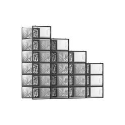 Flash Sale SONGMICS Placard avec 4 étagères réglables noir