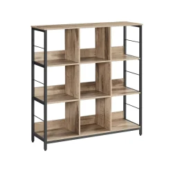 New SONGMICS Placard de cuisine avec 4 portes blanc