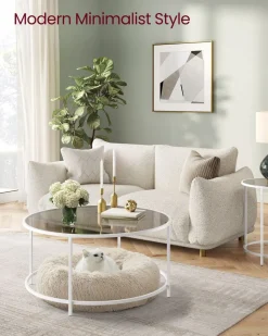 Store SONGMICS Placard mural miroir Blanc