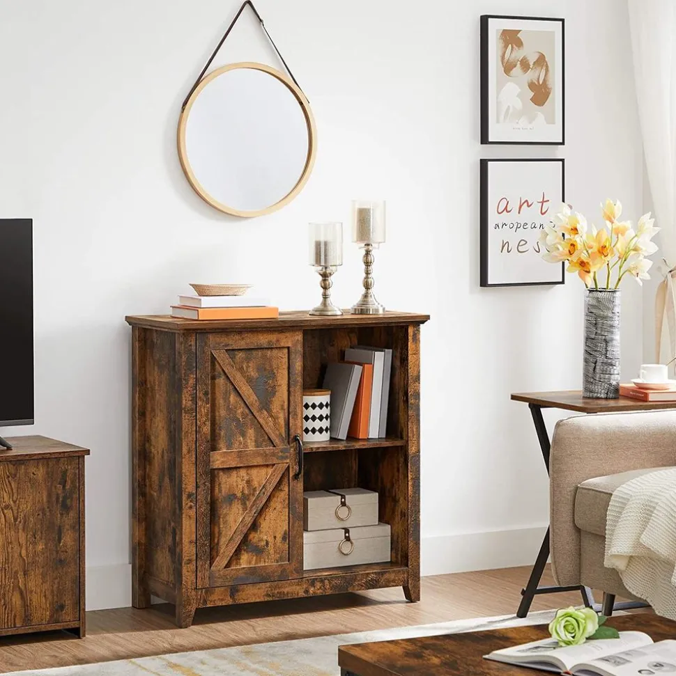 Shop SONGMICS Placard rustique Marron Rustique