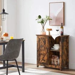 Shop SONGMICS Placard rustique Marron Rustique