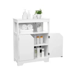 Flash Sale SONGMICS Placard salle de bain quadrillage Blanc