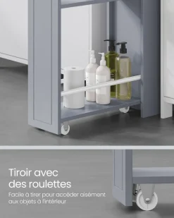 Best Sale SONGMICS Placard tour industriel Brun Vintage Noir