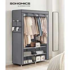 Fashion SONGMICS Plateau de lit pinces réglables beige naturel