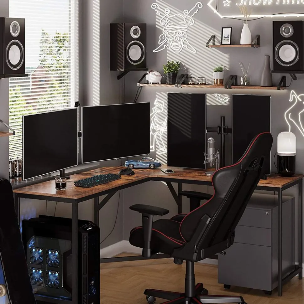 Hot SONGMICS Plateau de table 120 x 60 x 1,8 cm noir