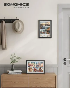 Shop SONGMICS Pêle-mêle 4 photos marron