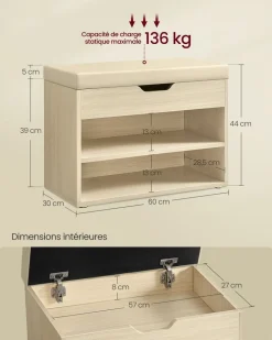 Flash Sale SONGMICS Portant à vêtements avec roulettes en acier noir