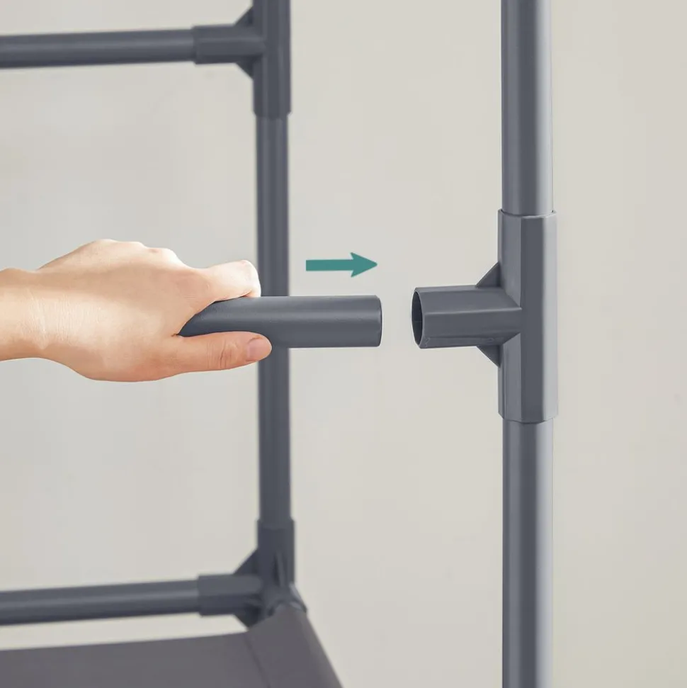 Outlet SONGMICS Portant à vêtements double