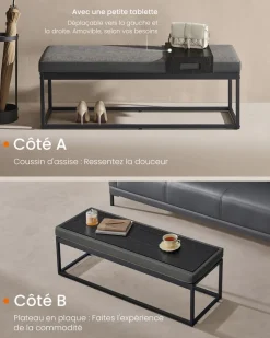 Sale SONGMICS Portant à vêtements en métal blanc