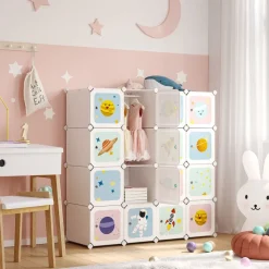 New SONGMICS Portant à vêtements Noir