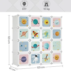 New SONGMICS Portant à vêtements Noir