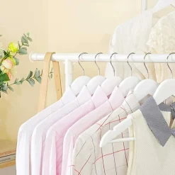 Best Sale SONGMICS Portant barres blanc