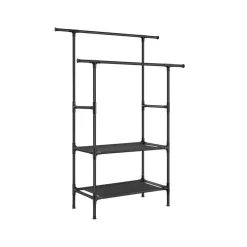 Best Sale SONGMICS Portant barres blanc