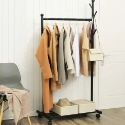 Online SONGMICS Portant 3-en-1 noir Blanc