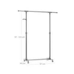 Best SONGMICS Portant vêtements ajustable