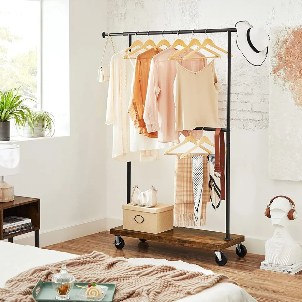 Outlet SONGMICS Portant vêtements industriel