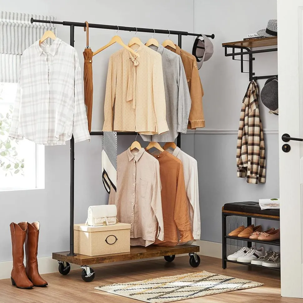 Outlet SONGMICS Portant vêtements industriel