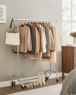 Store SONGMICS Portant vêtements métal