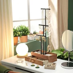 New SONGMICS Porte-bijoux 2-en-1