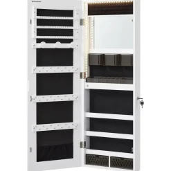 New SONGMICS Porte-bijoux en métal avec plateau doré