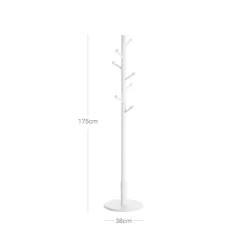 Sale SONGMICS Portemanteau arbre Blanc