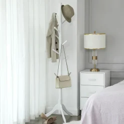 Cheap SONGMICS Porte-manteau arbre Blanc