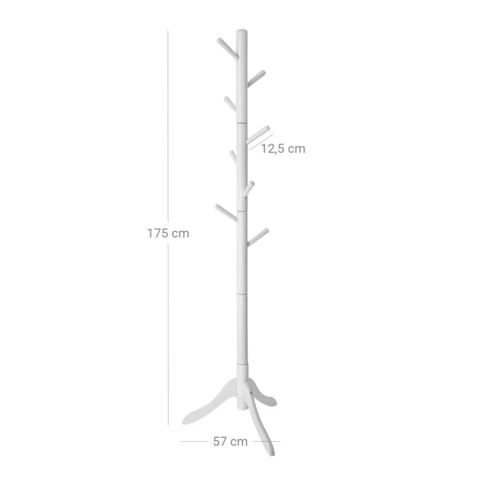 Cheap SONGMICS Porte-manteau arbre Blanc