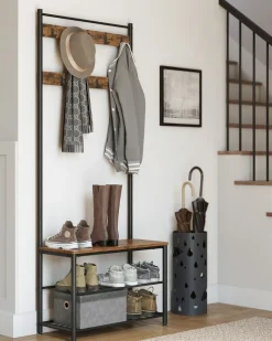 Flash Sale SONGMICS Portemanteau banc industriel