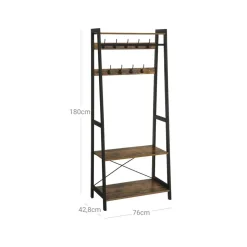 Online SONGMICS Portemanteau échelle industriel