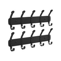 New SONGMICS Porte-manteau mural blanc