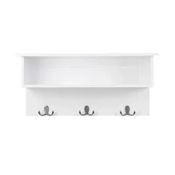 Store SONGMICS Portemanteau mural Blanc