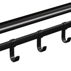 Online SONGMICS Portemanteau mural industriel Marron Rustique + Noir