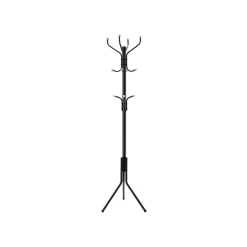 Store SONGMICS Portemanteau sur pieds blanc