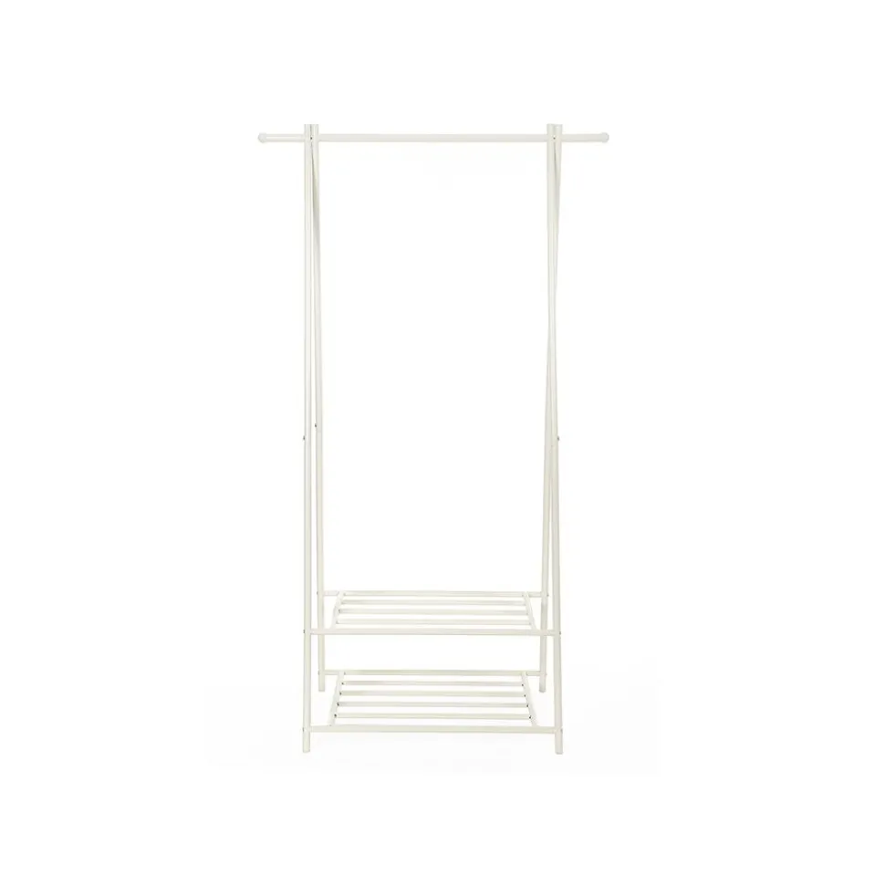 New SONGMICS Portemanteau étagère crème