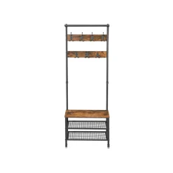 Clearance SONGMICS Porte-manteaux grille industriel