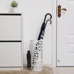 New SONGMICS Porte-parapluies ajouré noir