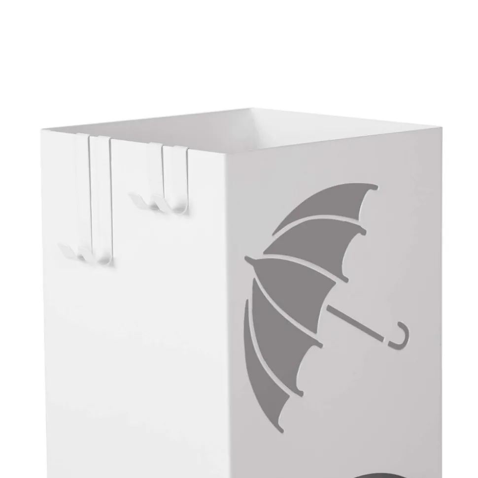 Store SONGMICS Porte-parapluies Blanc