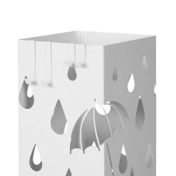 New SONGMICS Porte-parapluies gouttes blanc