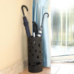 Best SONGMICS Porte-parapluies gouttes noir