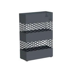 New SONGMICS Porte-parapluies rectangle gris