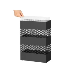 New SONGMICS Porte-parapluies rectangle gris