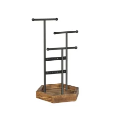 Outlet SONGMICS Portique à bijoux blanc