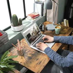 Flash Sale SONGMICS Poste de Travail avec 2 Étagères