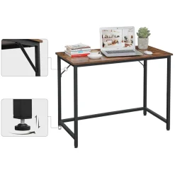 Flash Sale SONGMICS Poste de Travail avec 2 Étagères