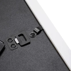 Discount SONGMICS Poubelle avec détecteur de mouvement 50L blanc