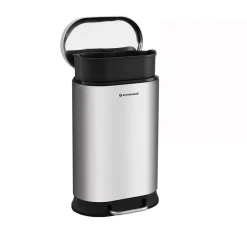 Sale SONGMICS Poubelle capteur 2 x 35L Argent